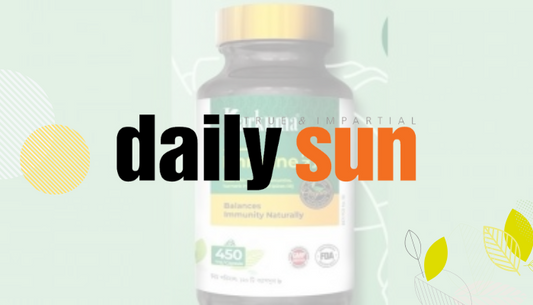 Daily Sun News About Karkuma Immune Plus